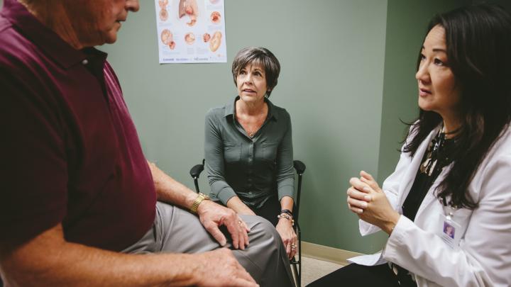 Couple with Doctor