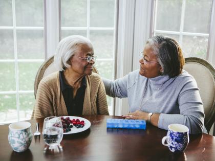 Black Mother and Daughter